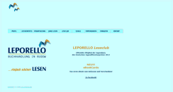 Desktop Screenshot of leporello-buch.com
