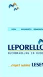Mobile Screenshot of leporello-buch.com